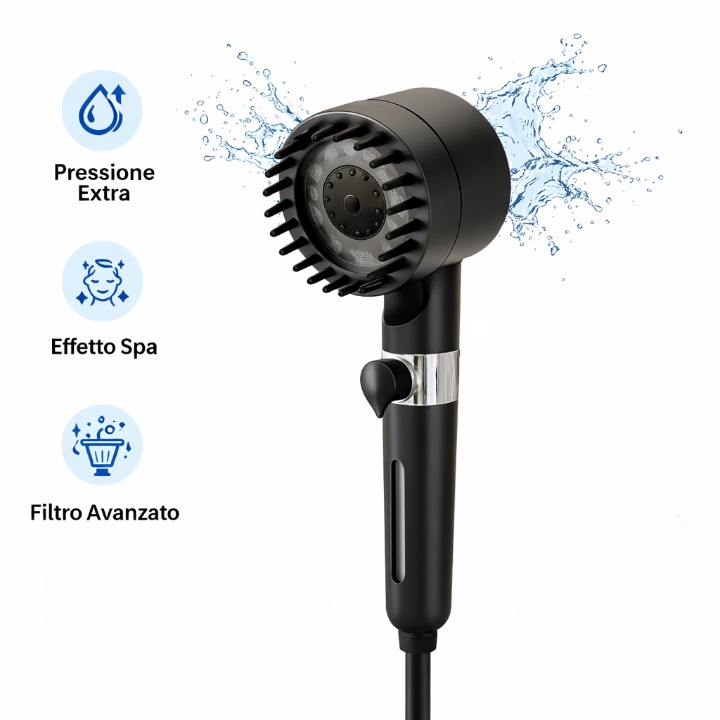 Purevibe™ Shower: Trasforma la tua Doccia in una Spa Rigenerante