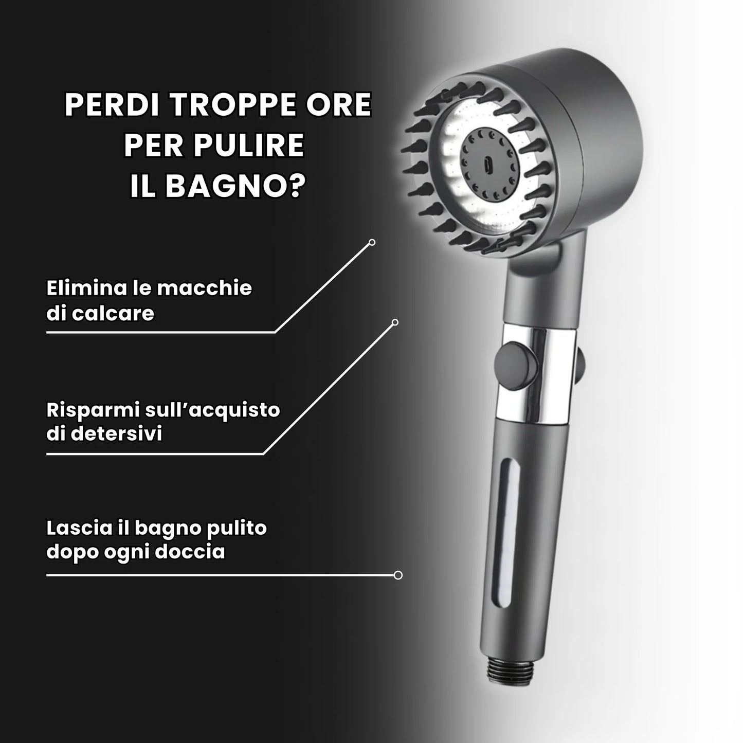 Purevibe™ Shower: Trasforma la tua Doccia in una Spa Rigenerante